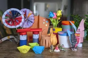 E-learning module interface for Reminiscence Arts for Dementia programme